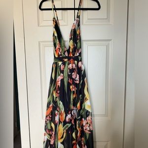 Floral maxi dress
